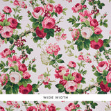 Schumacher Nancy Floral Rose Wallpaper - Eade's Wallpaper