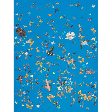 Schumacher Queen'S Flight Panel Set Royal Blue Wallpaper - Eade's Wallpaper