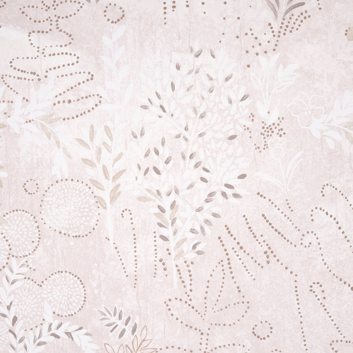Schumacher Bisou Panel Set Blush Wallpaper