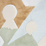 Schumacher Steps Panel Set Sky & Saddle Wallpaper - Eade's Wallpaper