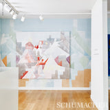 Schumacher Steps Panel Set Sky & Saddle Wallpaper - Eade's Wallpaper
