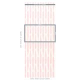 Schumacher Fern Pink Wallpaper
