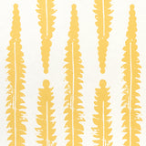 Schumacher Fern Mustard Wallpaper