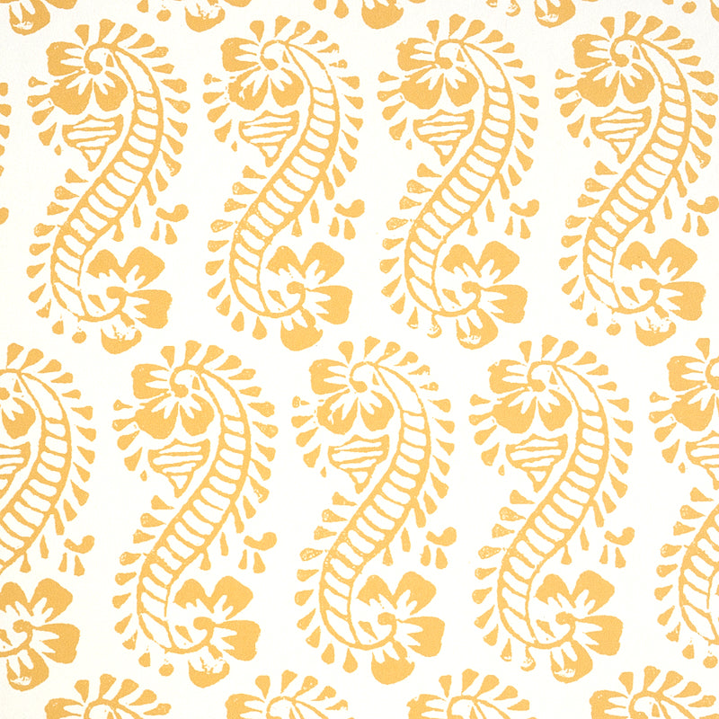 Schumacher Lani Gold Wallpaper - Eade's Wallpaper