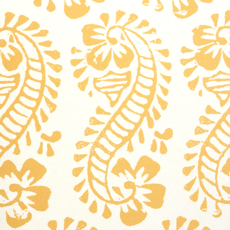 Schumacher Lani Gold Wallpaper - Eade's Wallpaper
