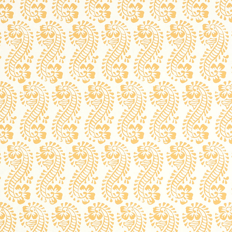 Schumacher Lani Gold Wallpaper - Eade's Wallpaper