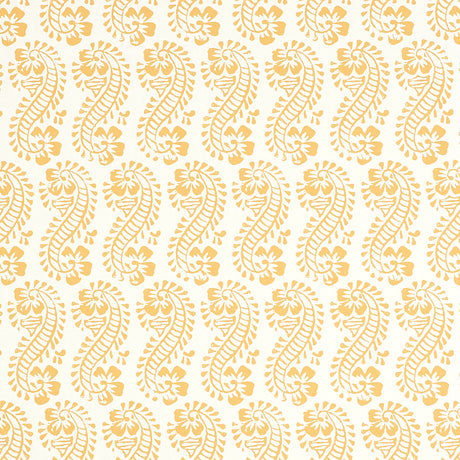 Schumacher Lani Gold Wallpaper - Eade's Wallpaper
