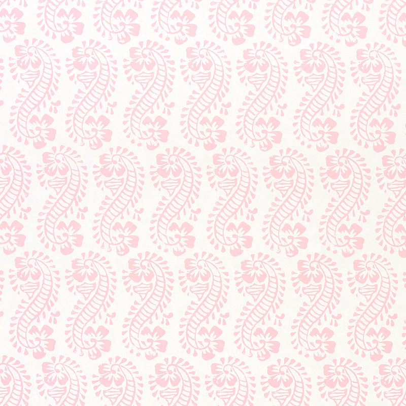 Schumacher Lani Pink Wallpaper - Eade's Wallpaper