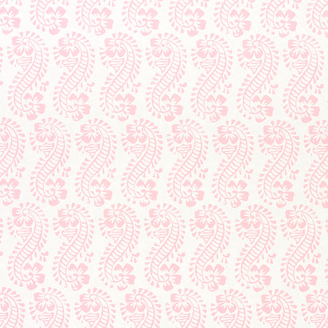 Schumacher Lani Pink Wallpaper - Eade's Wallpaper