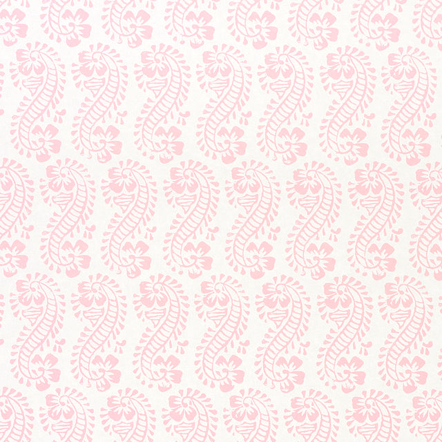 Schumacher Lani Pink Wallpaper - Eade's Wallpaper