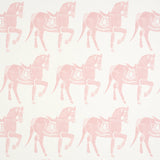 Schumacher Marwari Horse Pink Wallpaper - Eade's Wallpaper