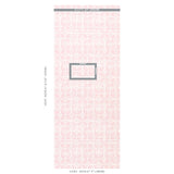 Schumacher Coffee Bean Pink Wallpaper