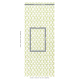 Schumacher Leaf Grass Green Wallpaper - Eade's Wallpaper