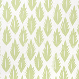 Schumacher Leaf Grass Green Wallpaper - Eade's Wallpaper