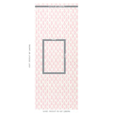 Schumacher Leaf Pink Wallpaper - Eade's Wallpaper