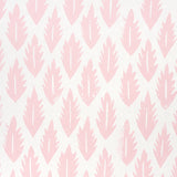 Schumacher Leaf Pink Wallpaper - Eade's Wallpaper