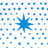 Schumacher Spot & Star Blue Wallpaper - Eade's Wallpaper