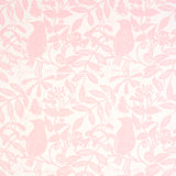 Schumacher Bird & Bee Pink Wallpaper