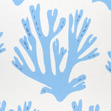 Schumacher Coral Blue Wallpaper