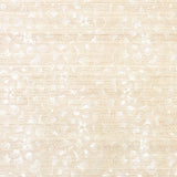 Schumacher Lotus Embroidery Sisal Ivory Wallpaper - Eade's Wallpaper