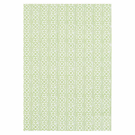 Schumacher Sunda Hand Blocked Print Leaf Wallpaper - Eade's Wallpaper