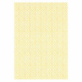 Schumacher Sunda Hand Blocked Print Yellow Wallpaper - Eade's Wallpaper