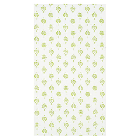 Schumacher Dahlia Hand Blocked Print Leaf Wallpaper