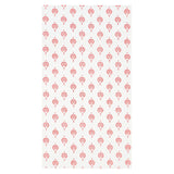 Schumacher Dahlia Hand Blocked Print Red Wallpaper