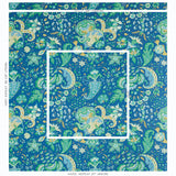 Schumacher Majorelle Blue Wallpaper - Eade's Wallpaper