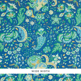 Schumacher Majorelle Blue Wallpaper - Eade's Wallpaper