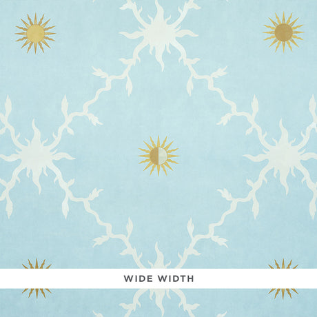 Schumacher Palladio Trellis Sky Wallpaper - Eade's Wallpaper