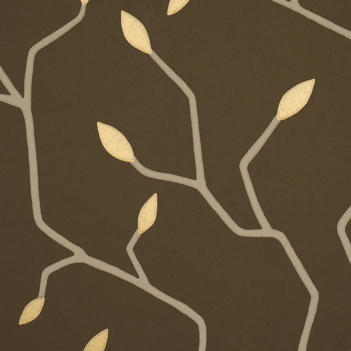 Schumacher 5011385 CYMBELINE in CHOCOLATE Wallpaper - RHYTHM