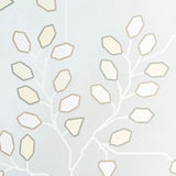 Schumacher Tumble Weed Silver White Wallpaper