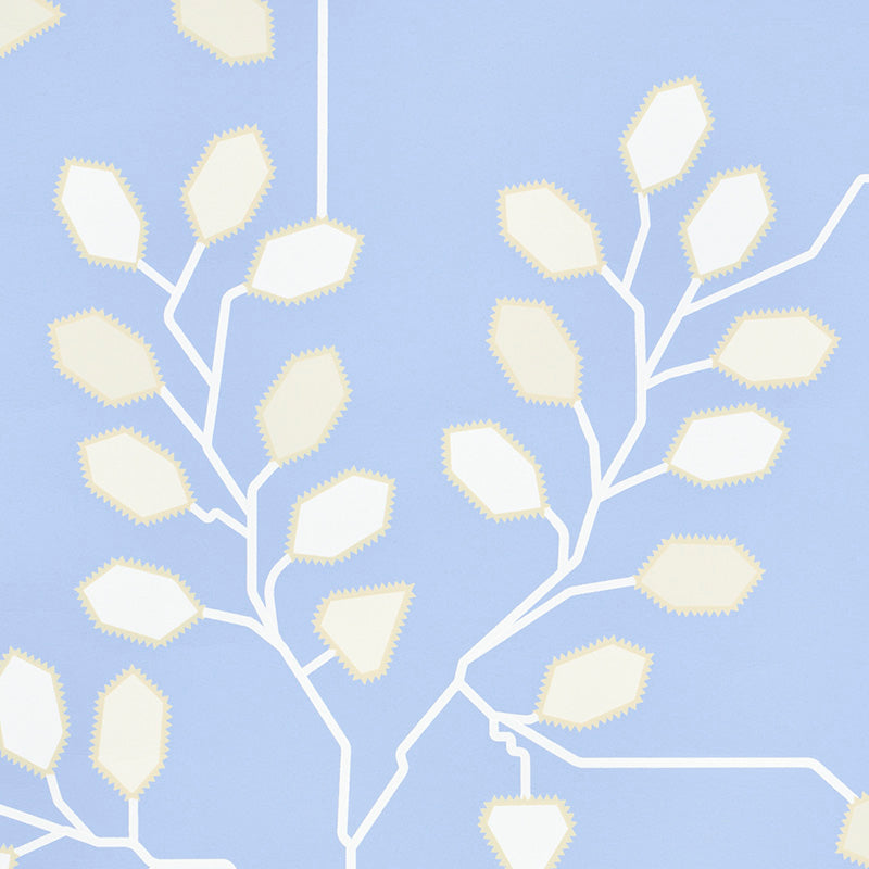 Schumacher Tumble Weed Bluebell Wallpaper - Eade's Wallpaper