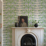 Schumacher Thistle Lavender Wallpaper - Eade's Wallpaper