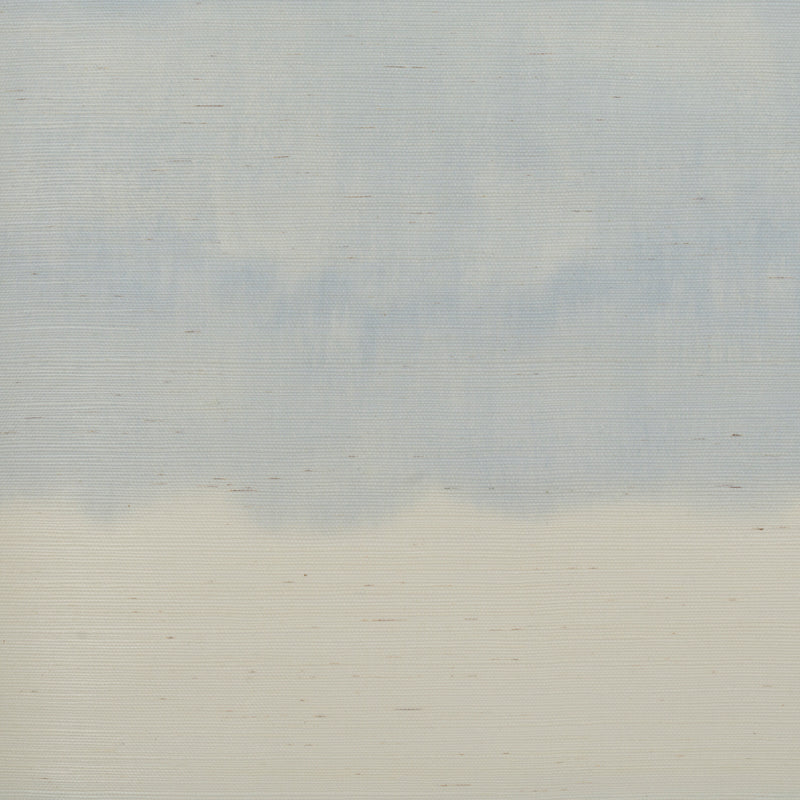 Schumacher Orissa Sisal Panel Sky Wallpaper - Eade's Wallpaper