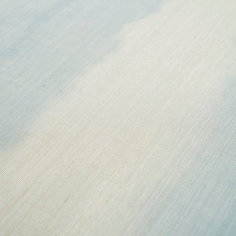 Schumacher Orissa Sisal Panel Sky Wallpaper - Eade's Wallpaper