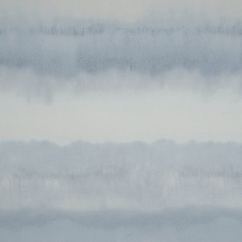 Schumacher Orissa Panel Blue & Natural Wallpaper - Eade's Wallpaper