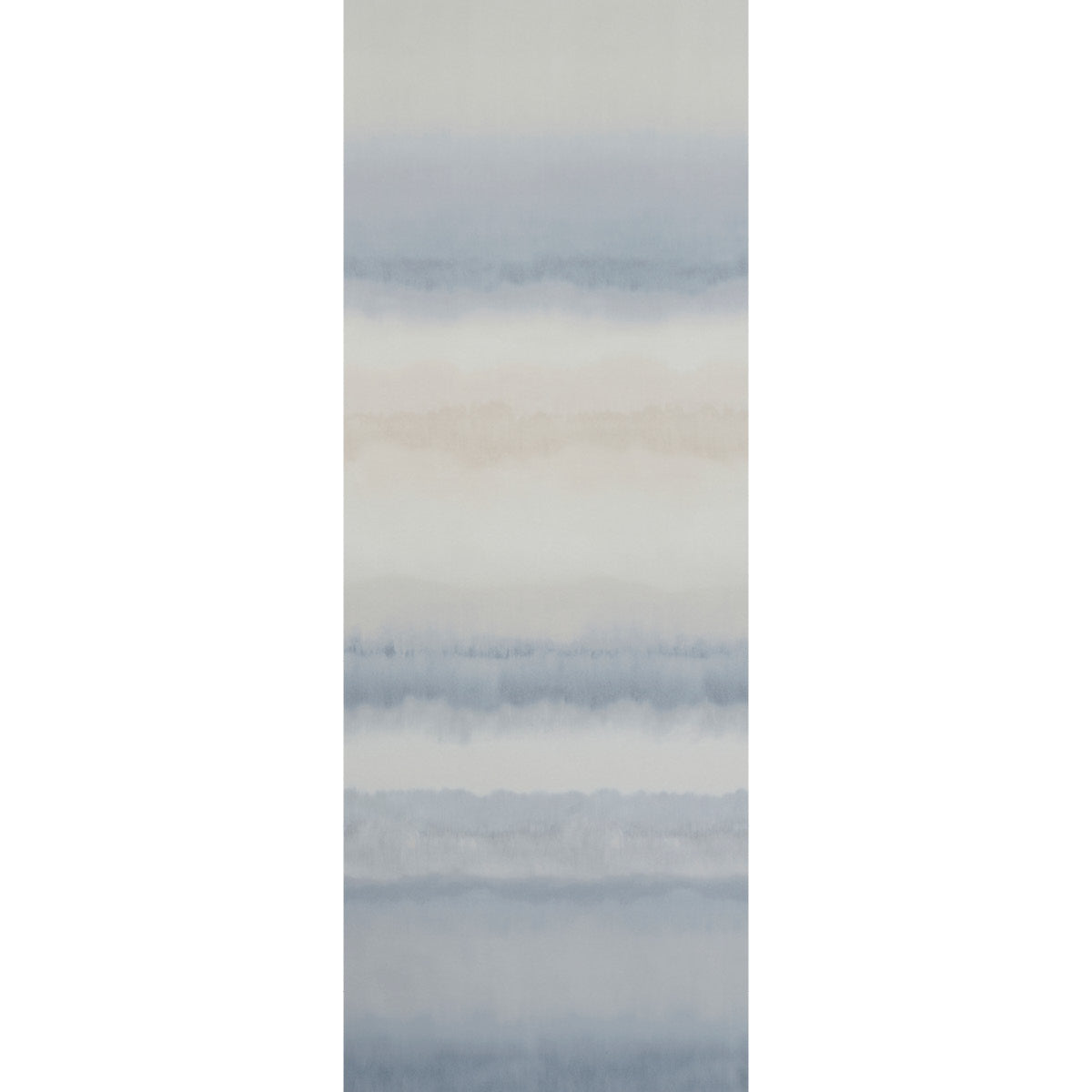 Schumacher Orissa Panel Blue & Natural Wallpaper - Eade's Wallpaper
