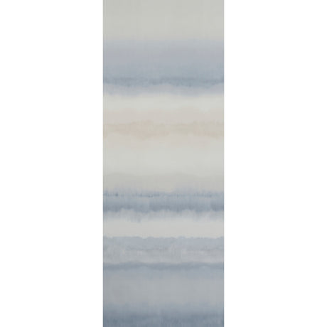 Schumacher Orissa Panel Blue & Natural Wallpaper - Eade's Wallpaper