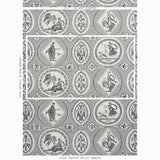 Schumacher Les Scenes Contemporaines Black Wallpaper - Eade's Wallpaper