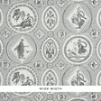 Schumacher Les Scenes Contemporaines Black Wallpaper - Eade's Wallpaper