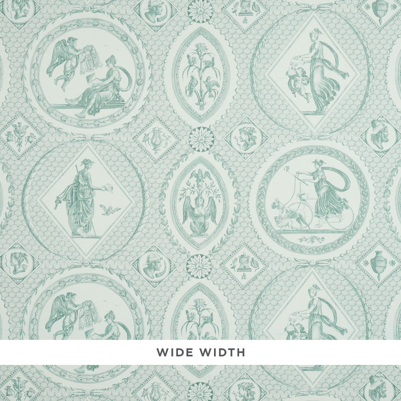 Schumacher Les Scenes Contemporaines Mineral Wallpaper - Eade's Wallpaper