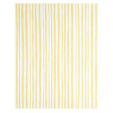 Schumacher Sketched Stripe Yellow Wallpaper - Eade's Wallpaper