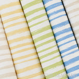 Schumacher Sketched Stripe Yellow Wallpaper - Eade's Wallpaper