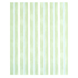 Schumacher Watercolor Stripe Leaf Wallpaper