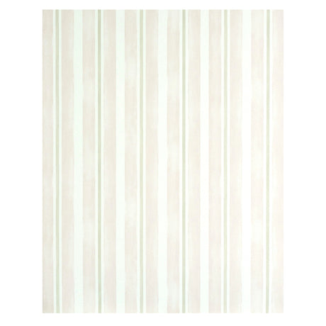 Schumacher Watercolor Stripe Blush Wallpaper