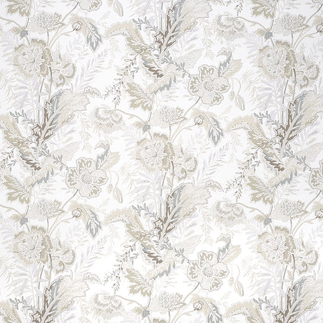Schumacher Sandoway Vine Linen Wallpaper - Eade's Wallpaper