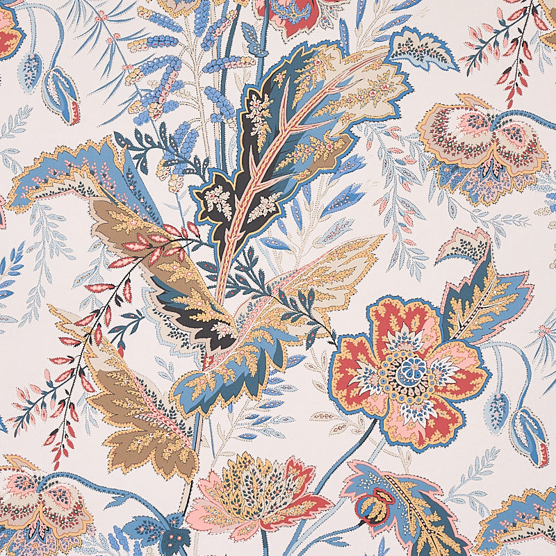 Schumacher Sandoway Vine Document Wallpaper - Eade's Wallpaper