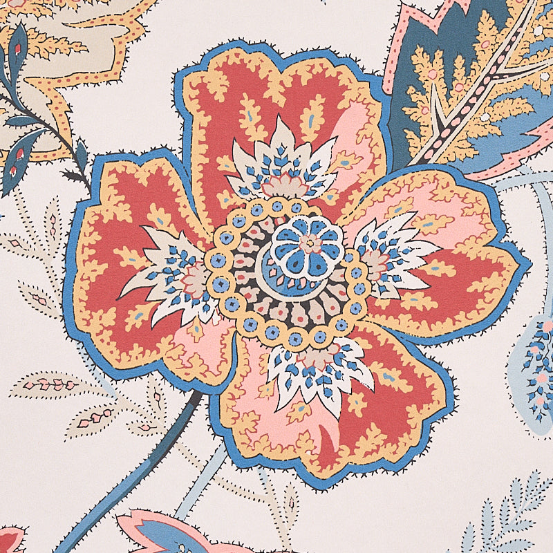 Schumacher Sandoway Vine Document Wallpaper - Eade's Wallpaper